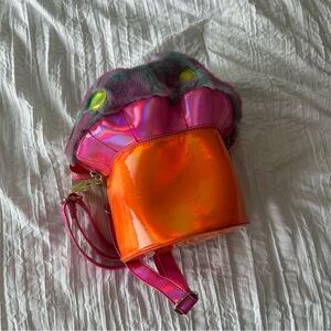 dollskill colorful mushroom backpack